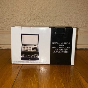 Small Jewerly Box With Mirror & Drawer